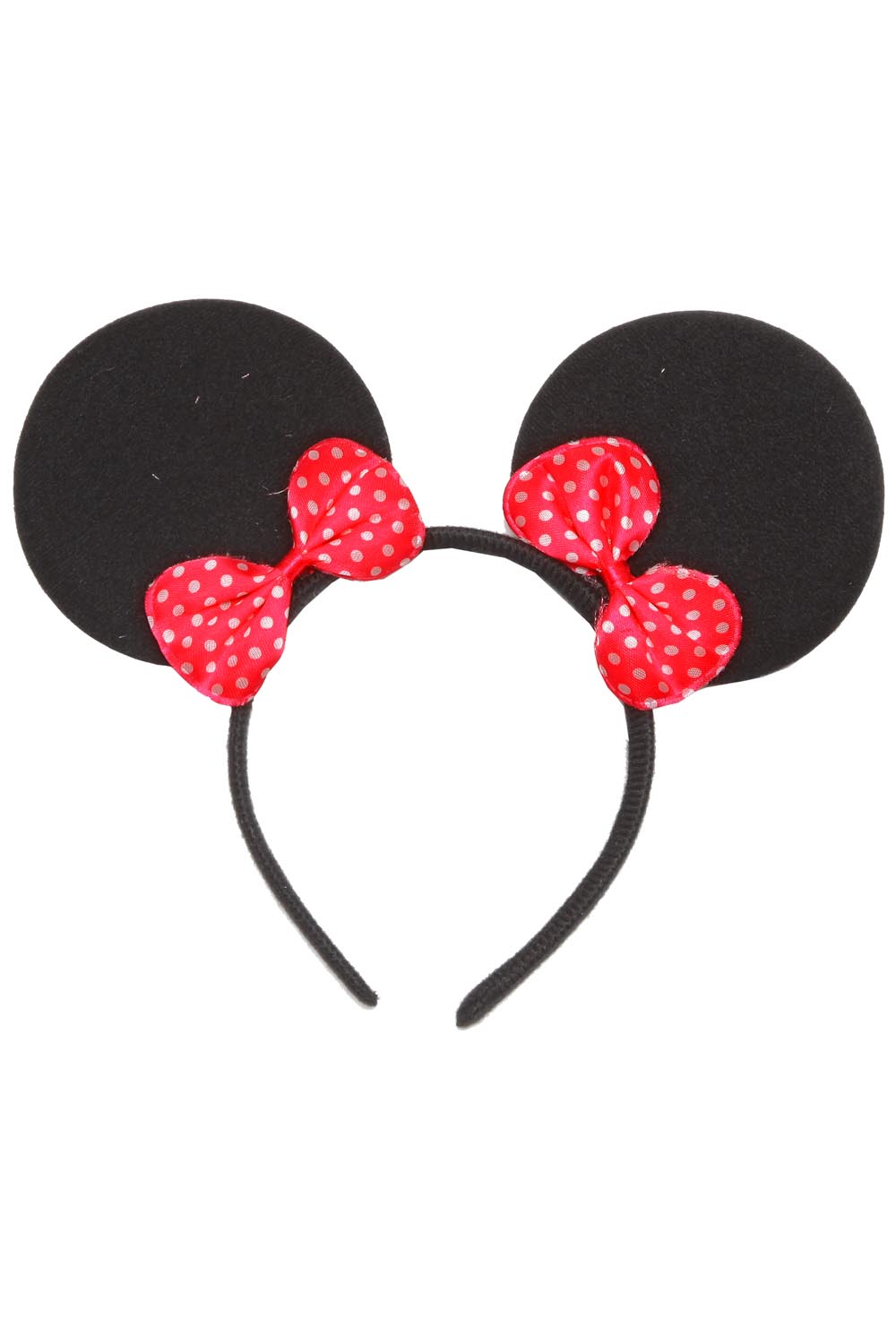 CERCHIETTO FRONTINO TOPOLETTA ROSSO